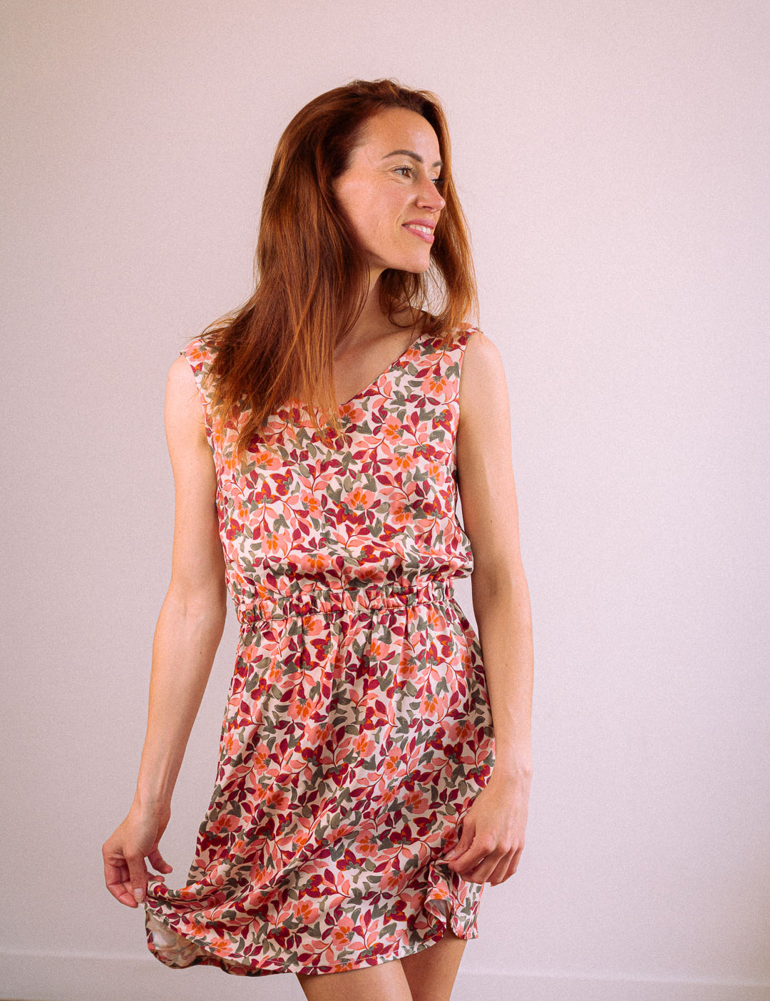 Französisches Sommerkleid Michelle – luftiges Design für Damen, perfekt für entspannte Sommertage in nachhaltiger Damenmode