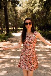 Michelle Sommerkleid im Boho-Stil – elegante Damenmode mit französischem Flair, gefertigt aus EcoVero™-Viskose.