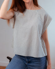 Stilltop Léna – bequemes Stilloberteil mit elegantem Schnitt, ideal für Alltag und Stillzeit